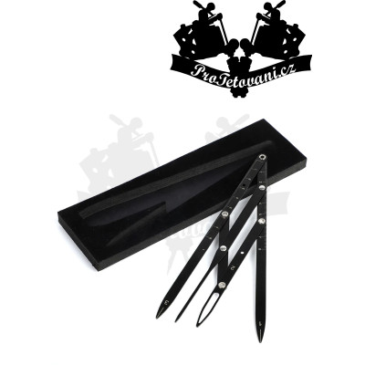 Caliper posuvné měřítko pro permanentní make up BLACK