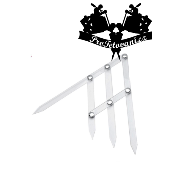 Caliper posuvné měřítko pro permanentní make up