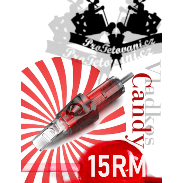 Profesionální tetovací cartridge Vladkos Candy 15RM
