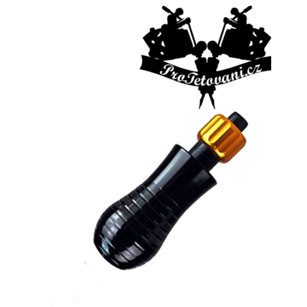 Cartridgový grip se závitem pro tetování Black 30 mm