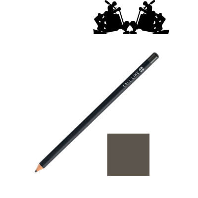 CELL LINE Tužka na obočí pro pm a microblading KHAKI BROWN 