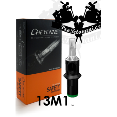 Originální tetovací cartridge Cheyenne Safety 13 M