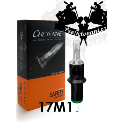 Originální tetovací cartridge Cheyenne Safety 17 M