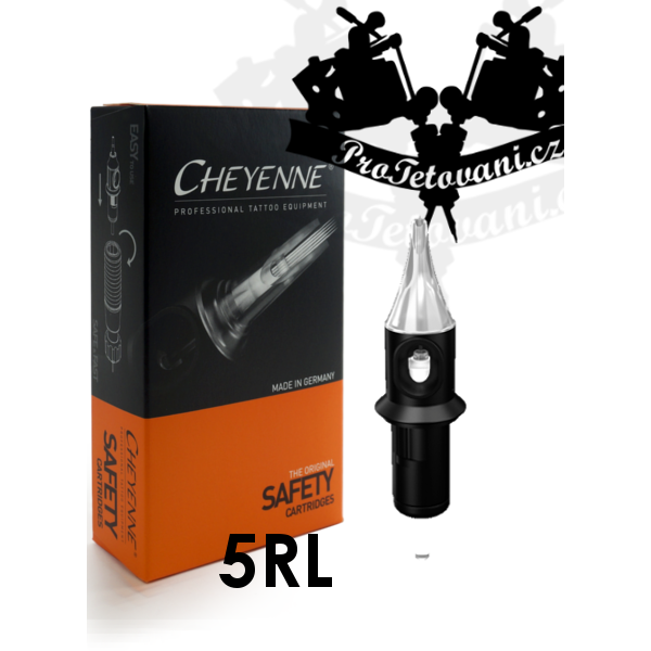 Originální tetovací cartridge Cheyenne Safety 5 RL