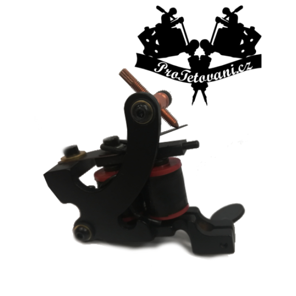 Cívkový tetovací strojek Black Edition First Shader