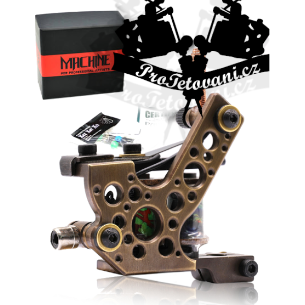 Prémiový cívkový strojek PADIY IRONS Mosaz Shader Criss