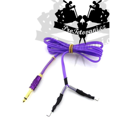 Clip cord pro tetovací strojky Purple