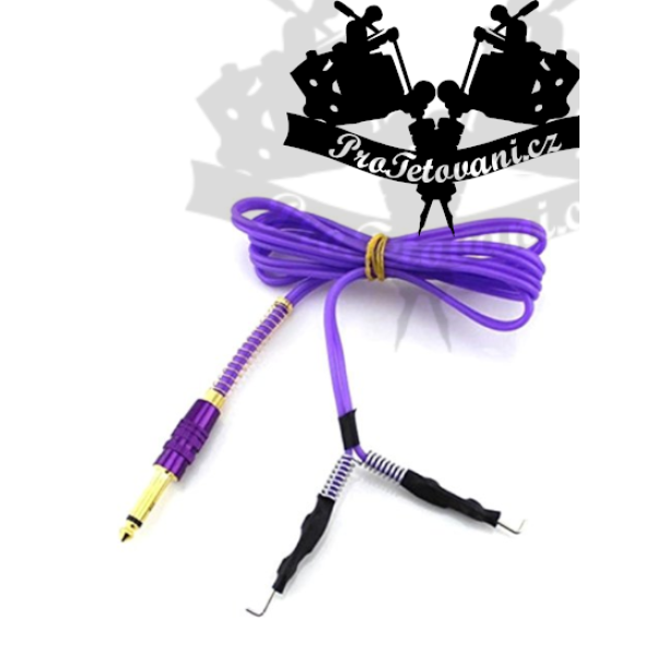 Clip cord pro tetovací strojky Purple