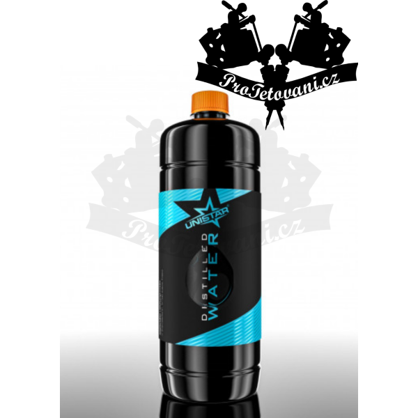 Demineralizovaná voda na tetování UNISTAR WATER 1l