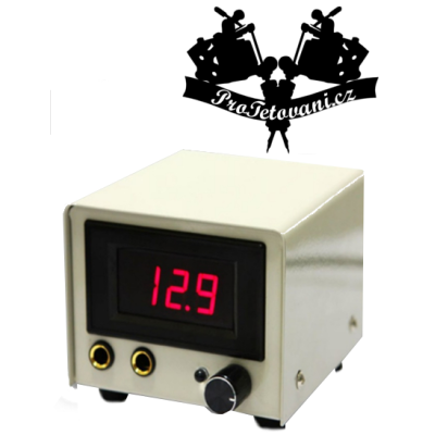 Digitální LCD tetovací zdroj White