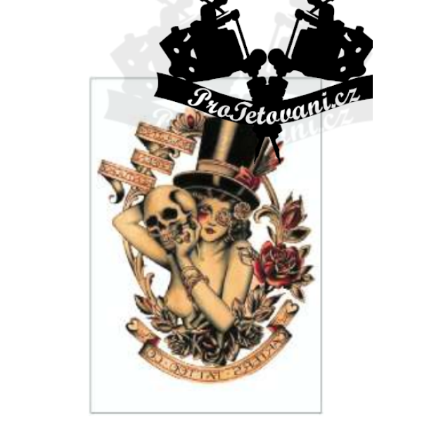 Dočasné tetování tetovačka Cylinder