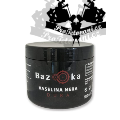 Profesionální černá tetovací vazelína BAZOOKA DURA