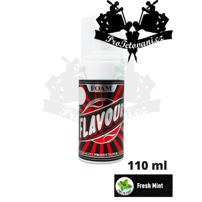 Dynamic Flavour Foam voňavá pěna na tetování 110 ml FRESH MINT