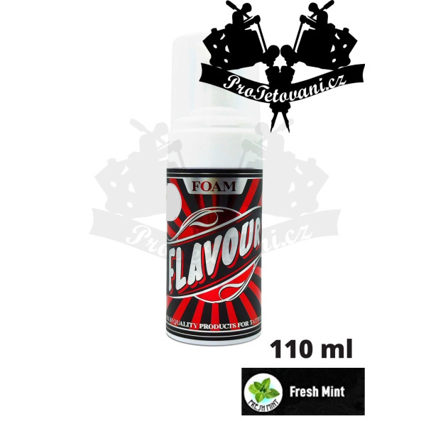 Dynamic Flavour Foam voňavá pěna na tetování 110 ml FRESH MINT