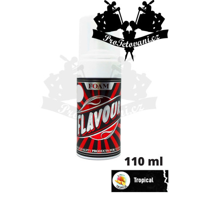 Dynamic Flavour Foam voňavá pěna na tetování 110 ml TROPICAL