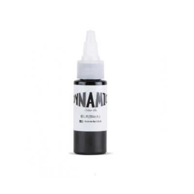 Dynamic ink Black umělecká barva 30ml