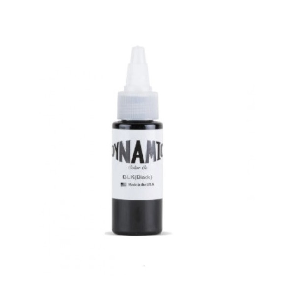 Dynamic ink Black umělecká barva 30ml
