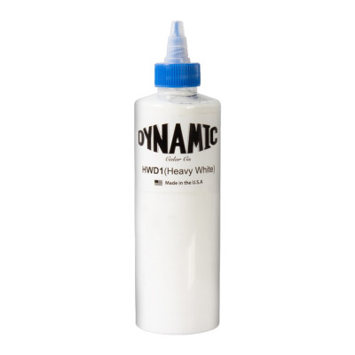 Dynamic ink Heavy White umělecká barva 240ml