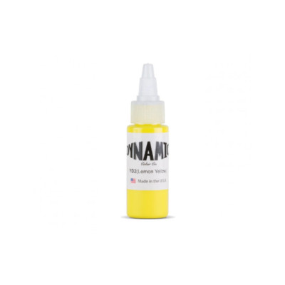 Dynamic ink Lemon Yellow umělecká barva 30ml