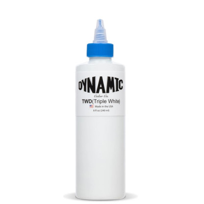 Dynamic ink Triple White umělecká barva 240ml
