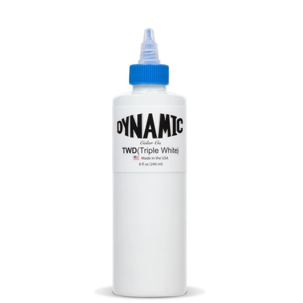 Dynamic ink Triple White umělecká barva 240ml