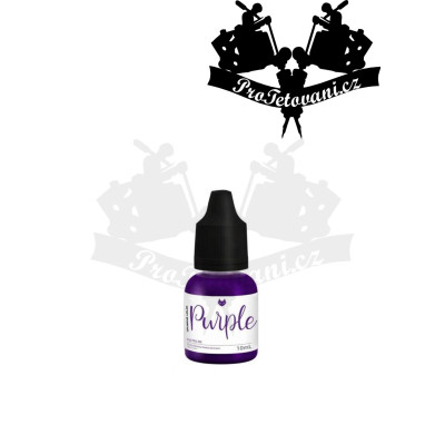 Electric ink Purple tekutina pro ruční kreslení na kůži 10 ml EXPIROVANÉ