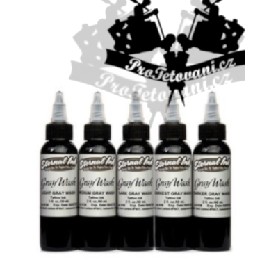 Eternal gray wash set pěti uměleckých barev