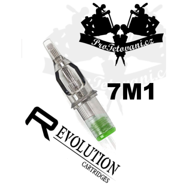 Tetovací cartridge EZ REVOLUTION 7M1