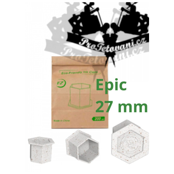 EZ Eco kalíšky s ploškou 50 ks Epic 27 mm