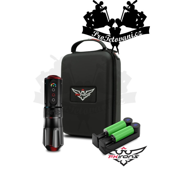 Bateriový rotační strojek FK Irons ONE v sadě 3 mm zdvih