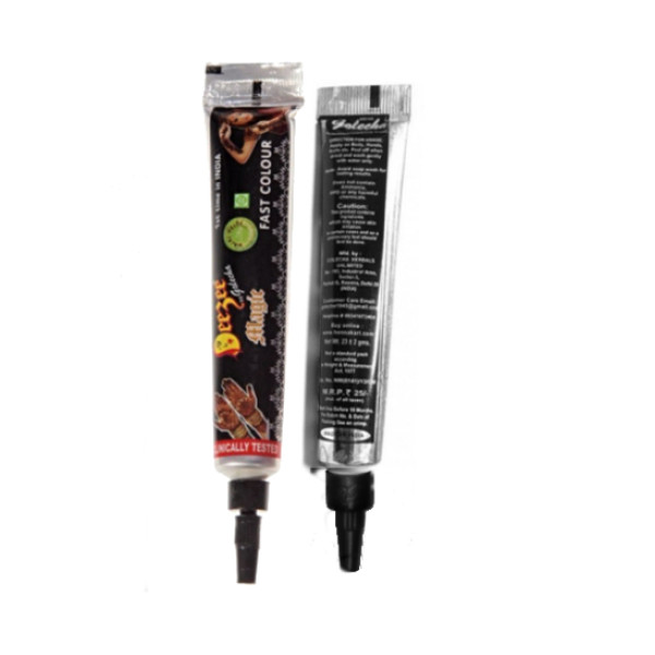 Henna pro dočasné tetování Golecha Fast Magic Black v tubě