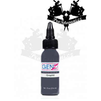 Intenze GEN-Z Graphit 30ml tetovací barva