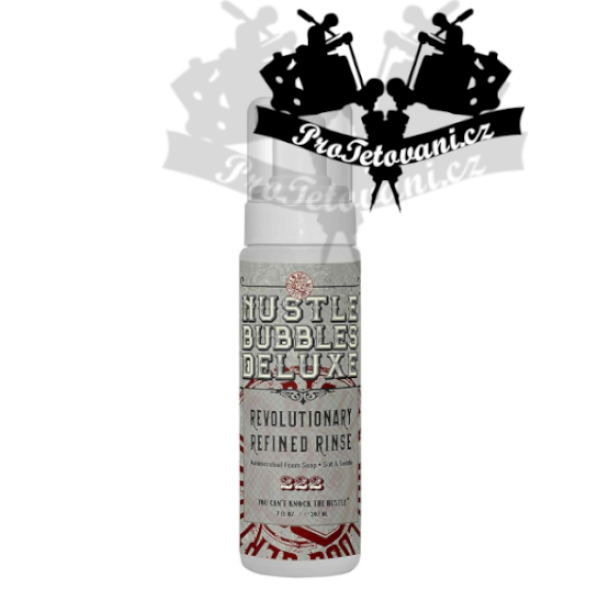 Antibakteriální čistící mýdlo HUSTLE BUBBLES DELUXE 207 ml