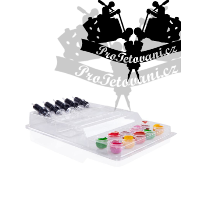 Multifunkční odkládací paleta pro tetování 1ks