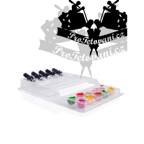 Multifunkční odkládací paleta pro tetování 1ks
