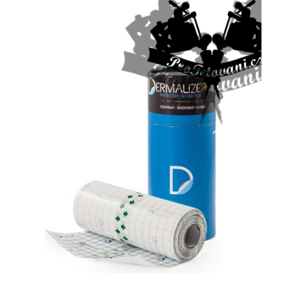 Ochranná folie po tetování DERMALIZEPRO role 10m x 15cm