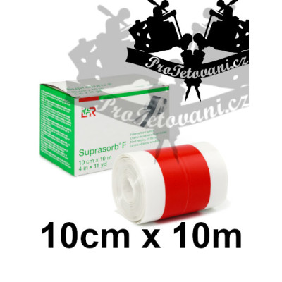 Ochranná folie po tetovaní SUPRASORB F role 10 m x 10 cm 