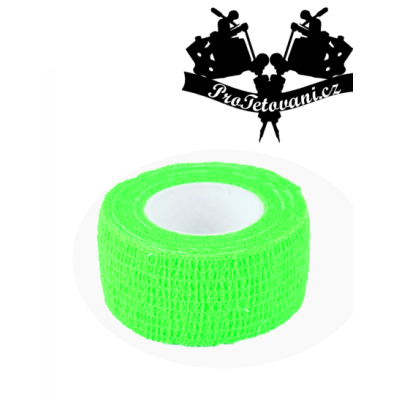 Tetovací bandáž tenká zelená