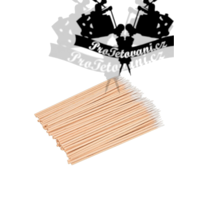 Hygienické mikro tyčinky pro nanášení krému 100 ks