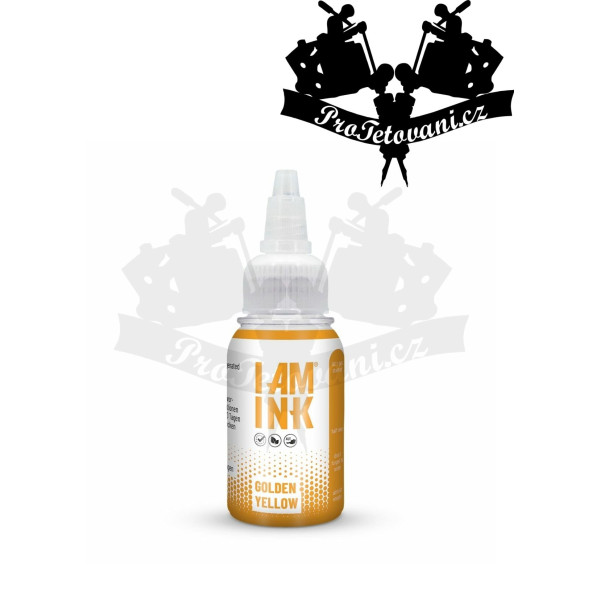 Tetovací barva I AM INK Golden Yellow 30 ml