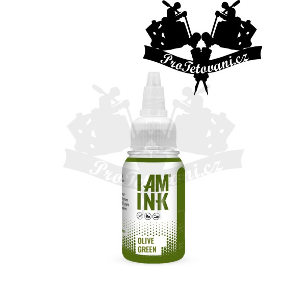 Tetovací barva I AM INK Olive Green 30 ml