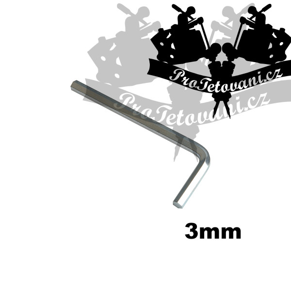 Imbusový klíč s průměrem 3 mm