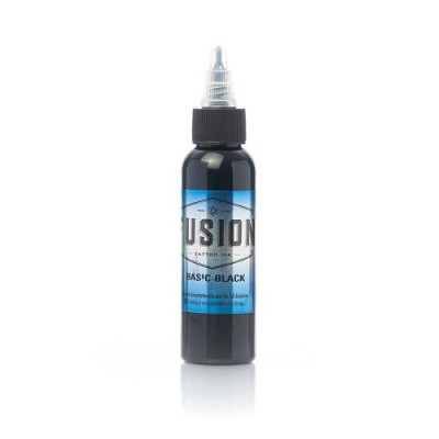 Fusion Ink Basic Black 30ml Umělecká barva