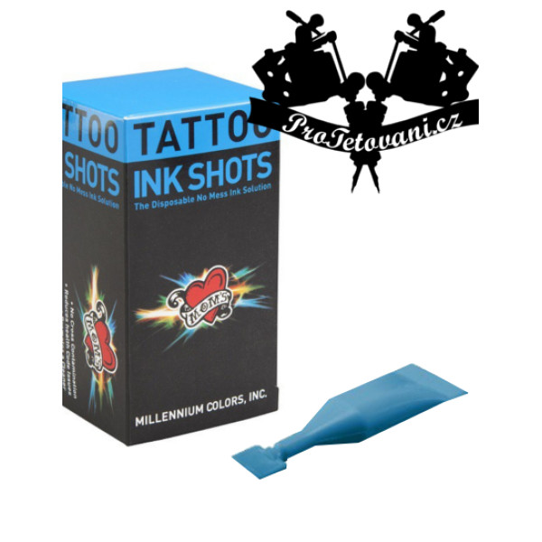 INK SHOTS 2 ML Umělecká barva Moms Millennium Caribbean Blue