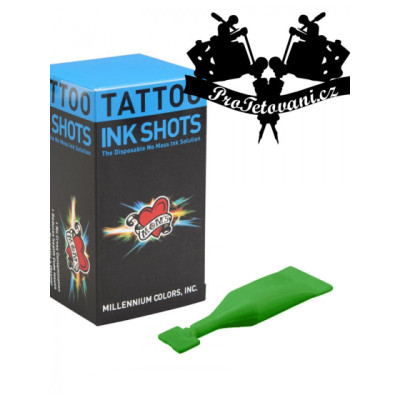 INK SHOTS 2 ML Umělecká barva Moms Millennium Marine Green