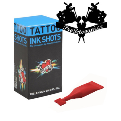 INK SHOTS 2 ML Umělecká barva Moms Millennium Old School Red