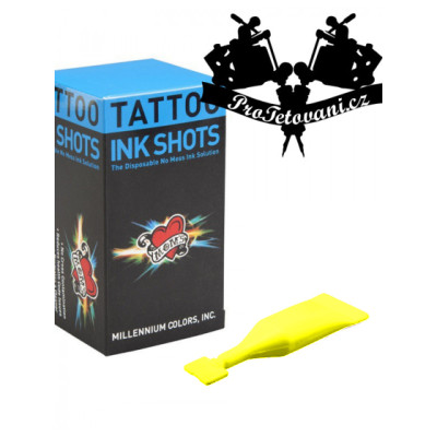 INK SHOTS 2 ML Umělecká barva Moms Millennium Piss yellow