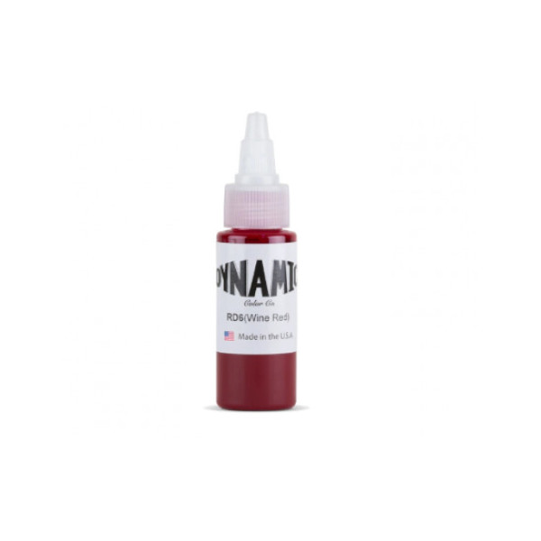 Dynamic ink Wine Red umělecká barva 30ml