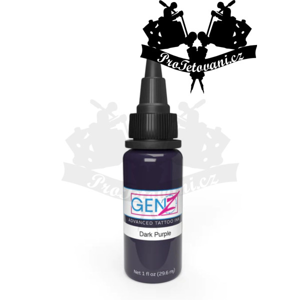 Intenze GEN-Z Dark Purple 30ml tetovací barva