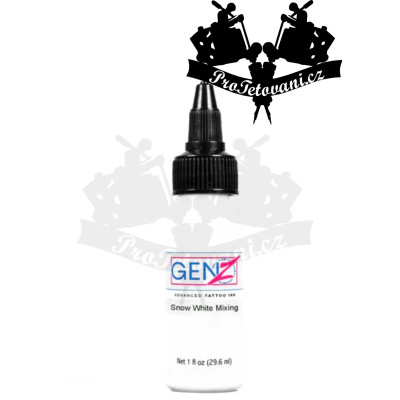 Intenze GEN-Z Snow White Mixing 30ml tetovací barva